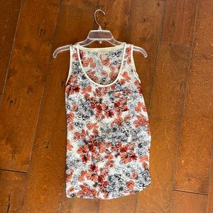 Loft Womens Small Floral tank top